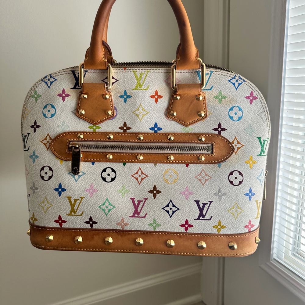 Louis Vuitton Colorful Monogram Satchel